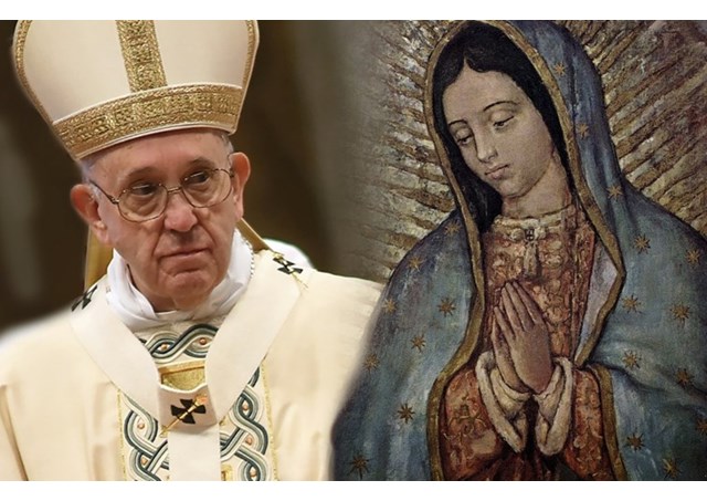 Papa Francisco celebrarÃ¡ Missa na festa de Guadalupe em SÃ£o Pedro